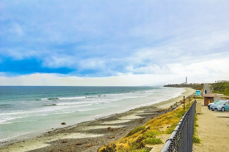 Carlsbad State Beach
						:
						This sandy swimming beach with good surf is located just across the street.