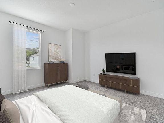 Jupiter new construction home plan bedroom 4 in Riverview, FL at River Pointe by William Ryan Homes