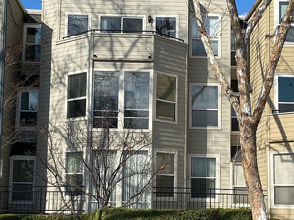 2nd floor condo looking up from the street