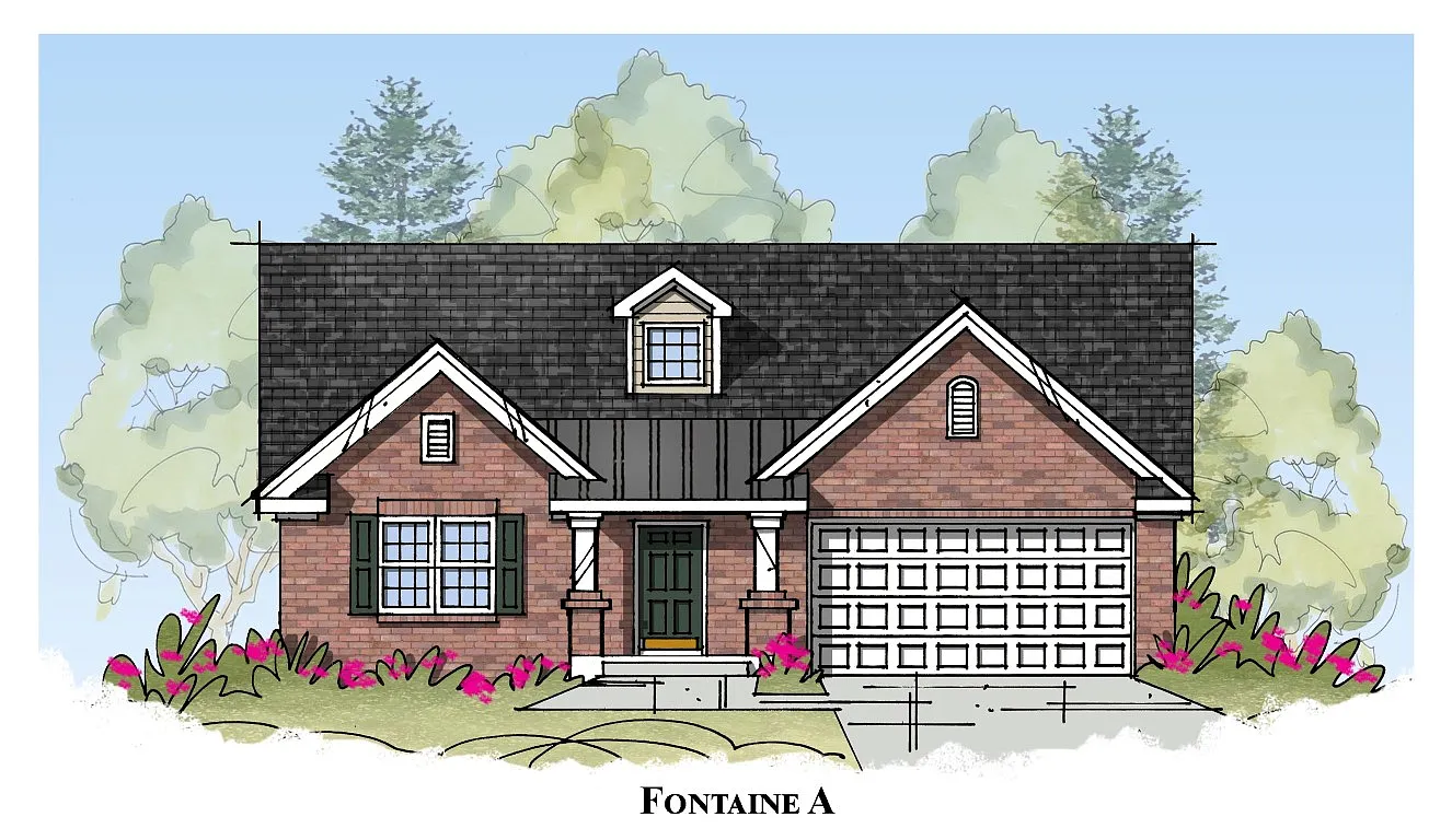 The Fontaine with Bonus Plan, Creekside Meadows photo 1