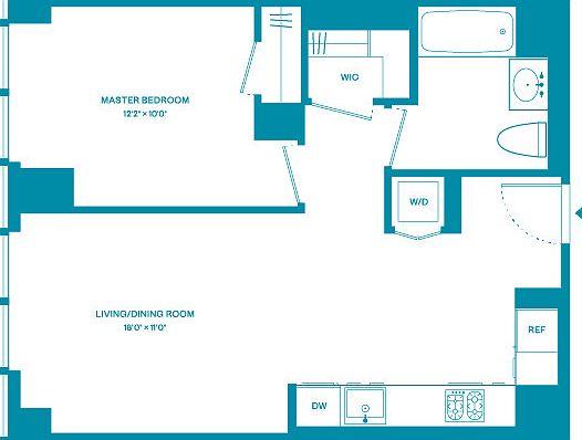 2nd image of 100 W 31st St APT 18G