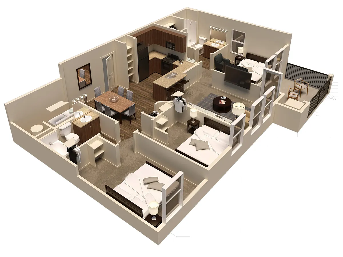 Floor plan Grand Falls