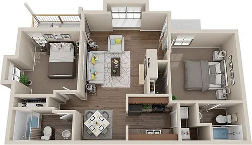 Floor plan The Maple