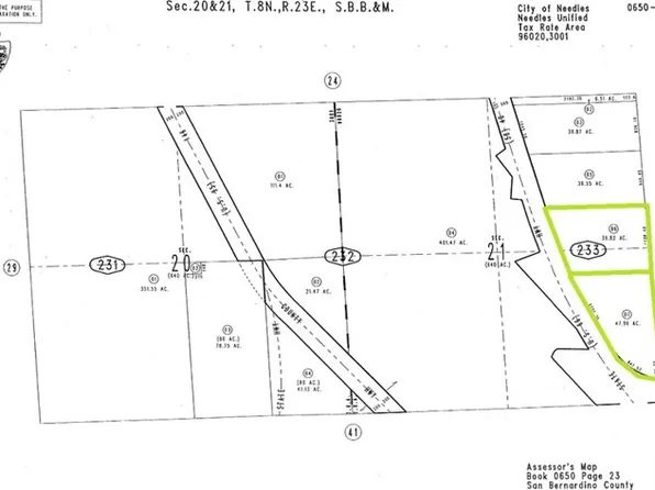 7 65023306 Interstate 40/five Mile Rd Lot 607, Needles, CA 92363