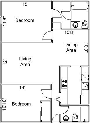2nd image of 4530 Thurston Ln APT 4