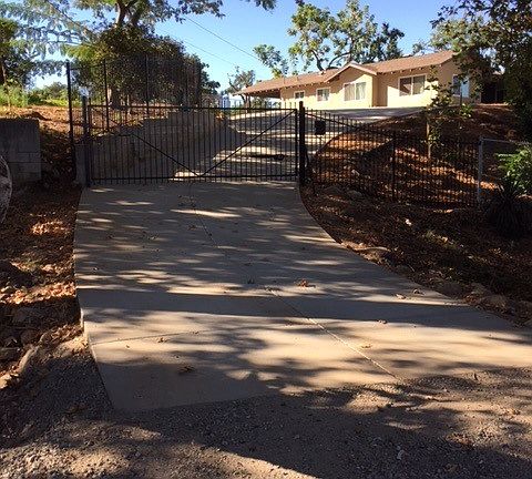 Front driveway view