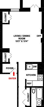 2nd image of 115 W 87th St APT 1