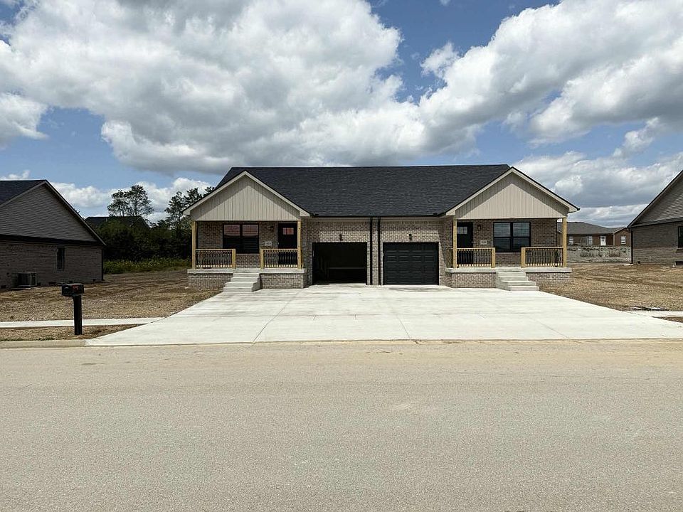 Front of duplex 418 and 420
