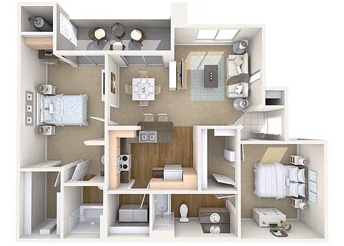Floor plan B1