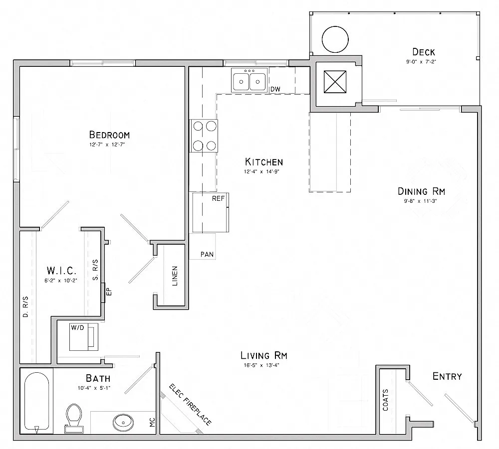 Floor plan Peony
