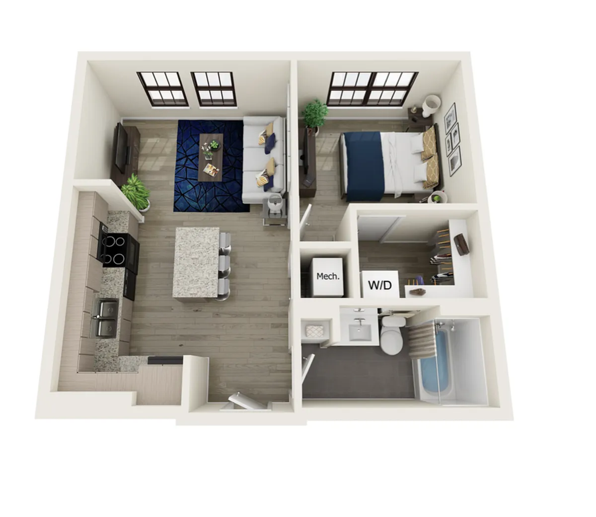 Floor plan The Belle