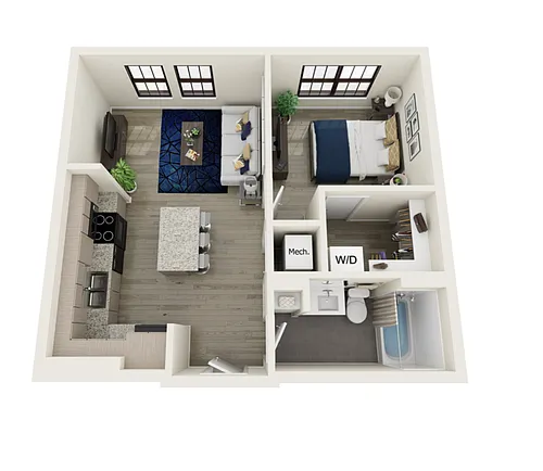 Floor plan The Belle