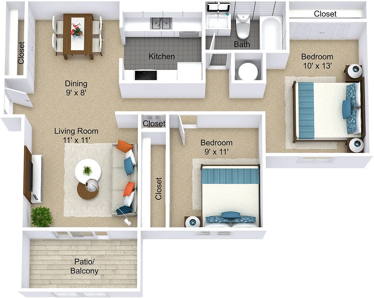 Floor plan The Ruby - Premium