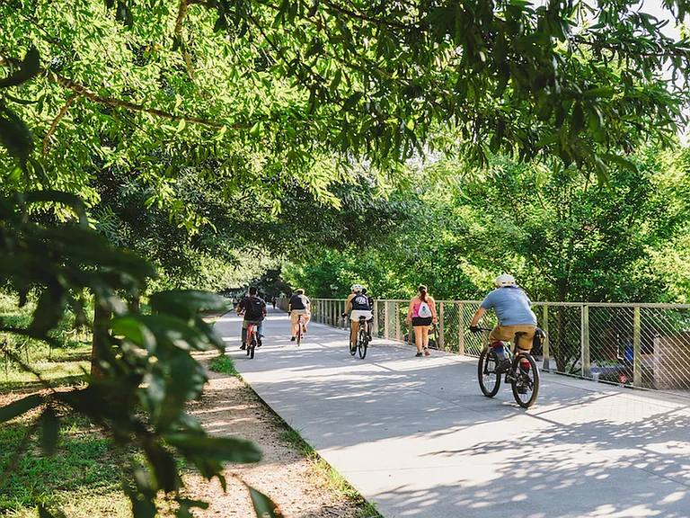 Recreational trails on the BeltLine