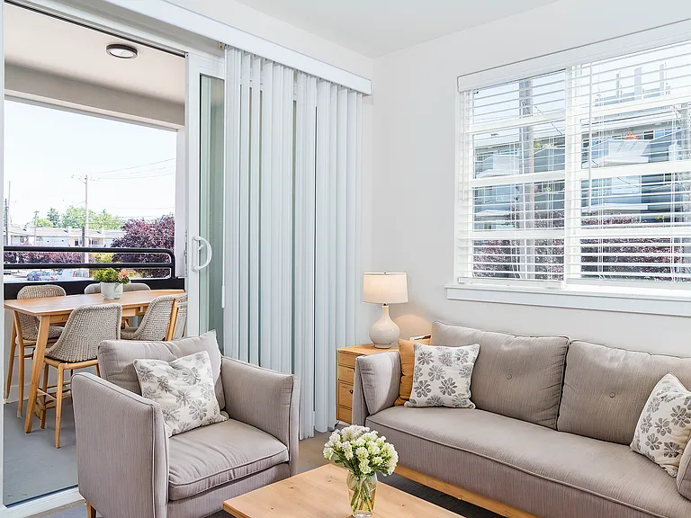 Living Room + Balcony
