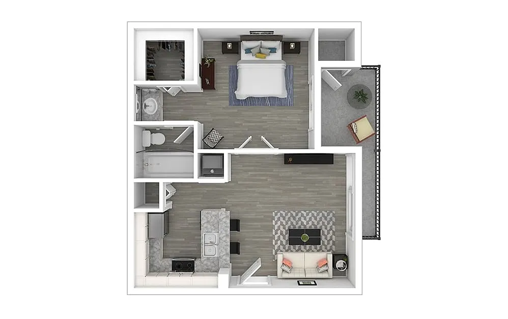 Floor plan Big Cypress