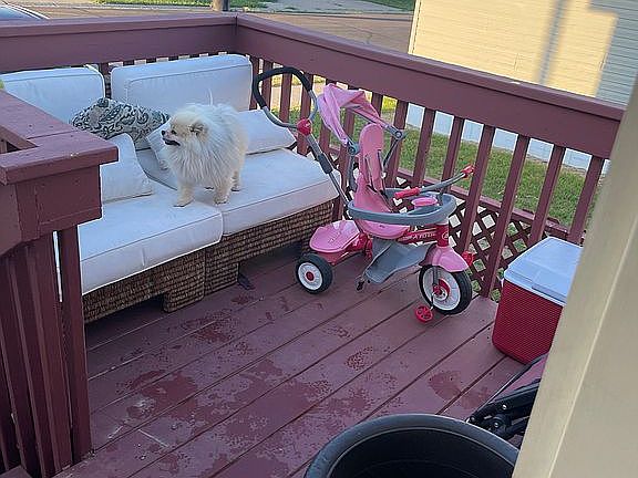 Front deck