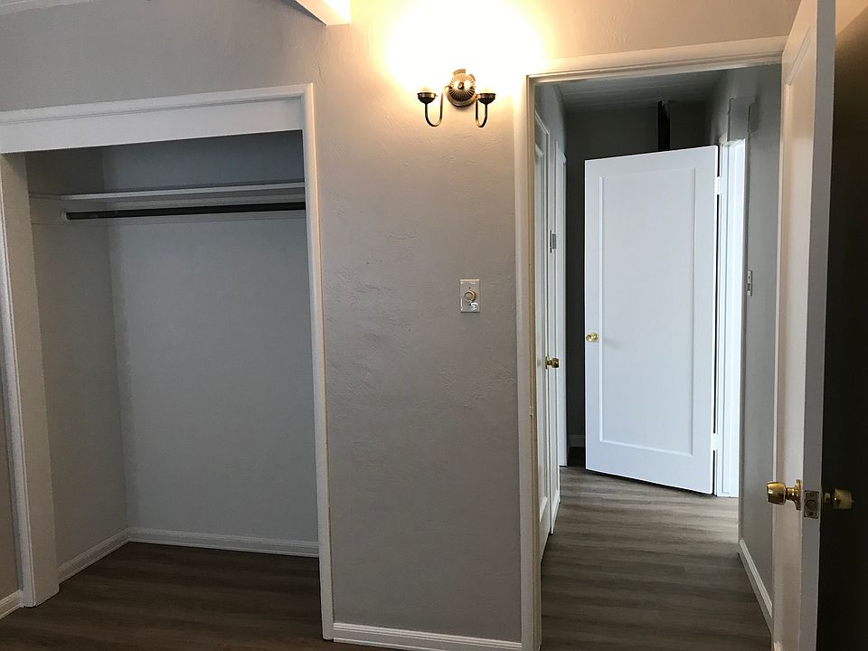 Bedroom closet and hallway