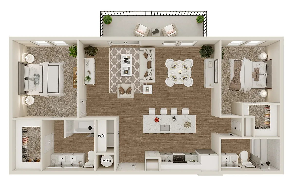 Floor plan B3