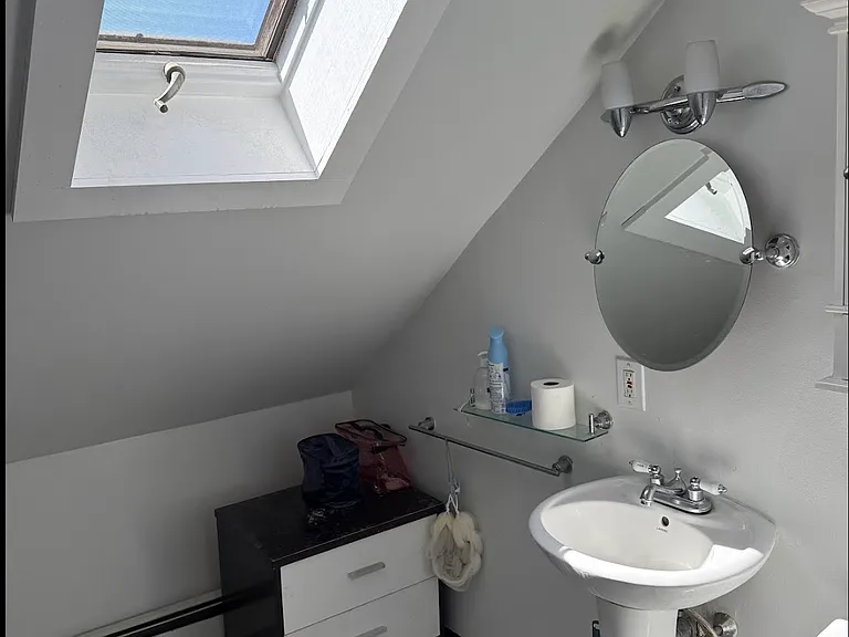 Sunny bathroom
