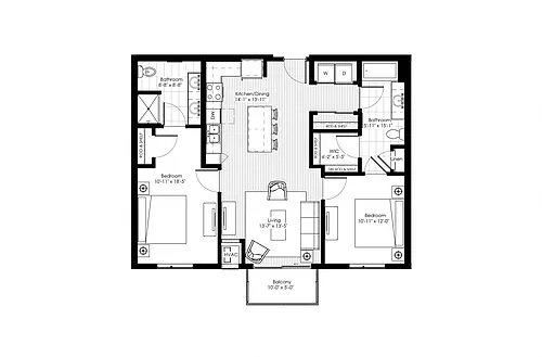 Floor plan B2