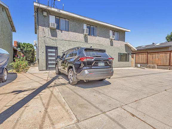 Parking next to the entrance