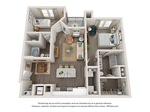 Floor plan B1