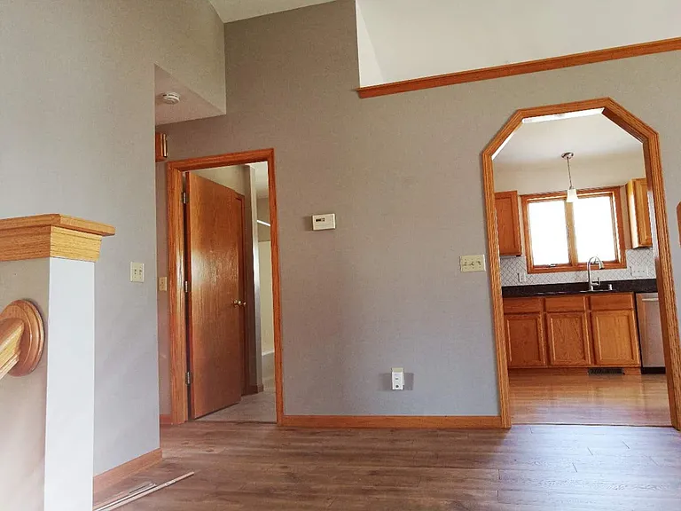 Living room to kitchen