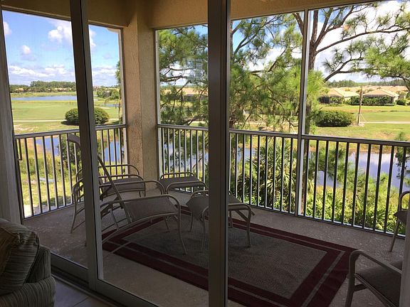 Lanai and view of golf course