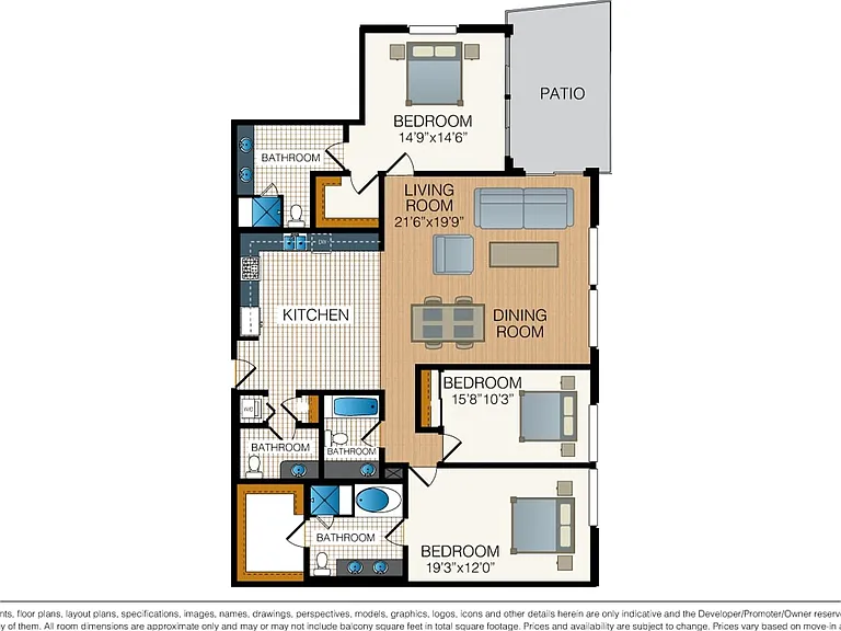 Axis 2300 Apartments — Photo 157