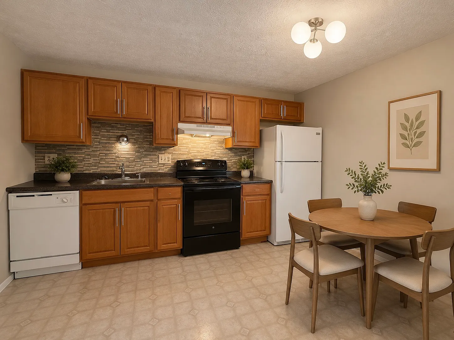 2 bed, 1.5 bath, 987 sqft, $1,100 — Photo 2