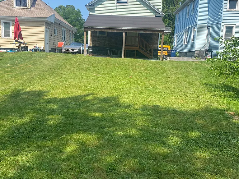 Backyard view