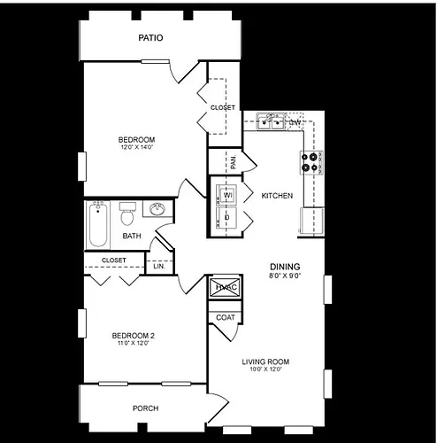Floor plan The Red Maple