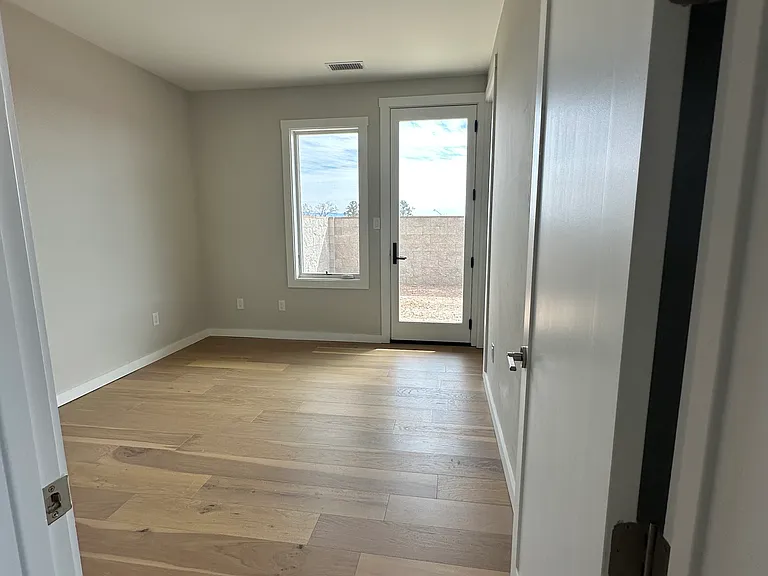 1st Floor Bedroom with Backyard Access