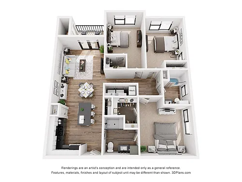 Floor plan Waterway