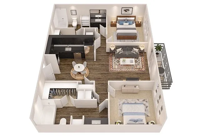 Floor plan B1