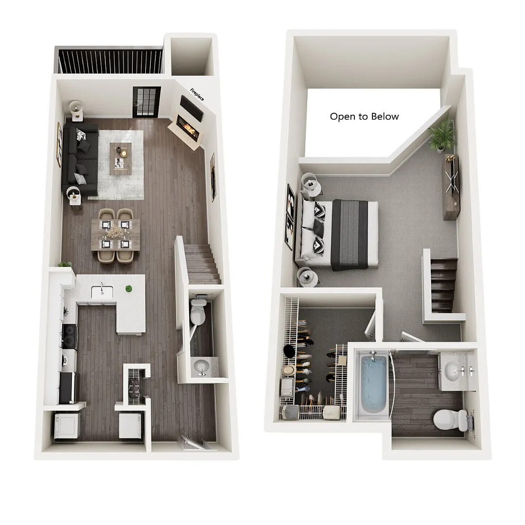Floor plan A6 Renovated