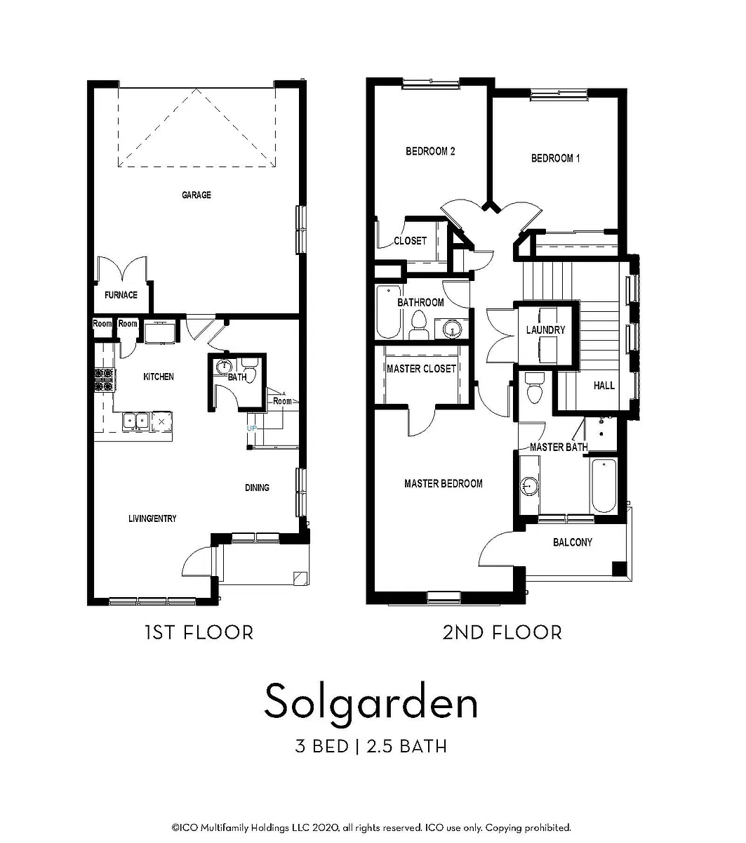 Floor plan Solgarden