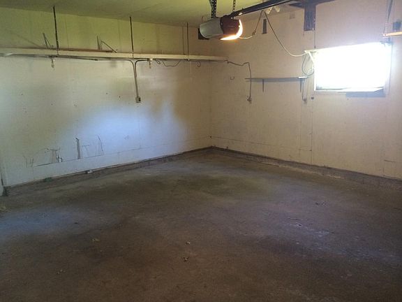 Inside 2 car garage