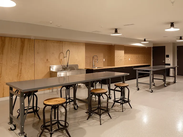 Maker Space for DIY projects and crafts