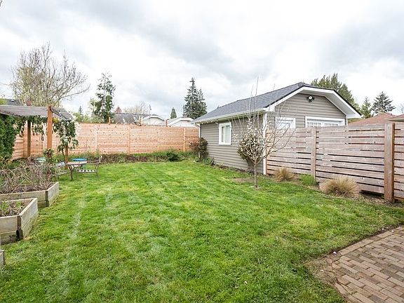 Private back yard