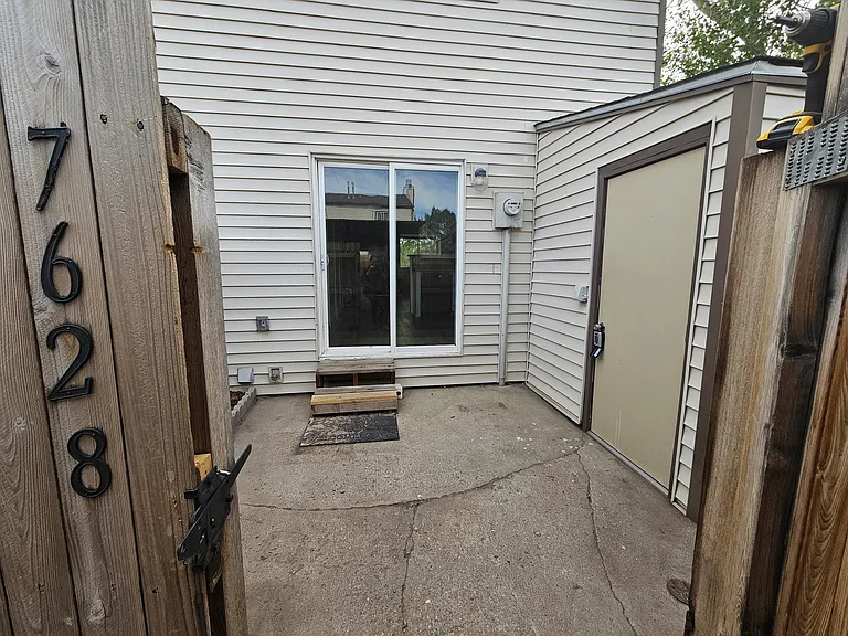 back patio area