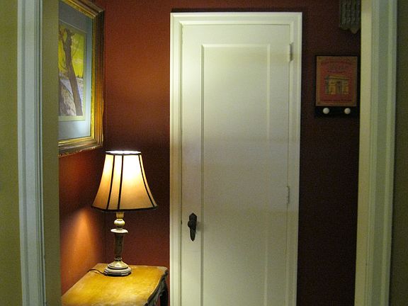 Foyer and coat closet