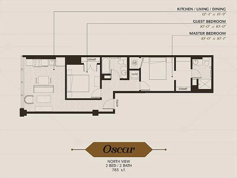 Floor plan Oscar