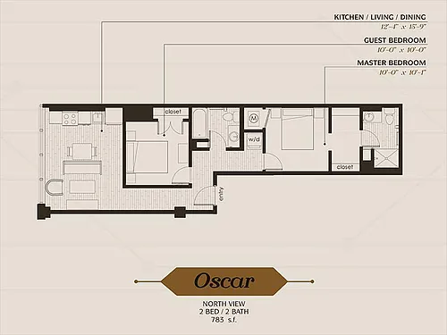 Floor plan Oscar