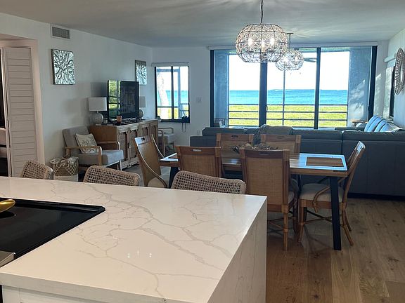 Kitchen/Dining Room/Living Room with Bayview