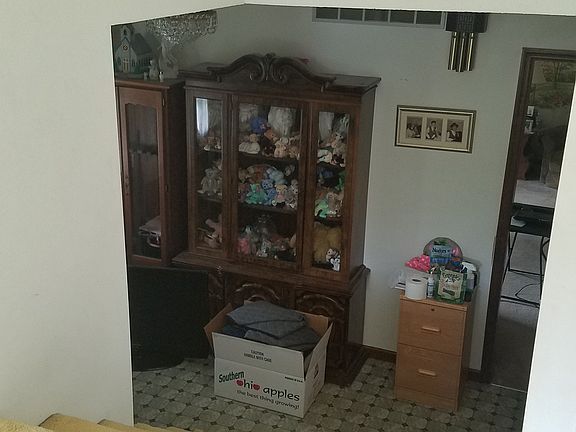 Looking down from 2nd level