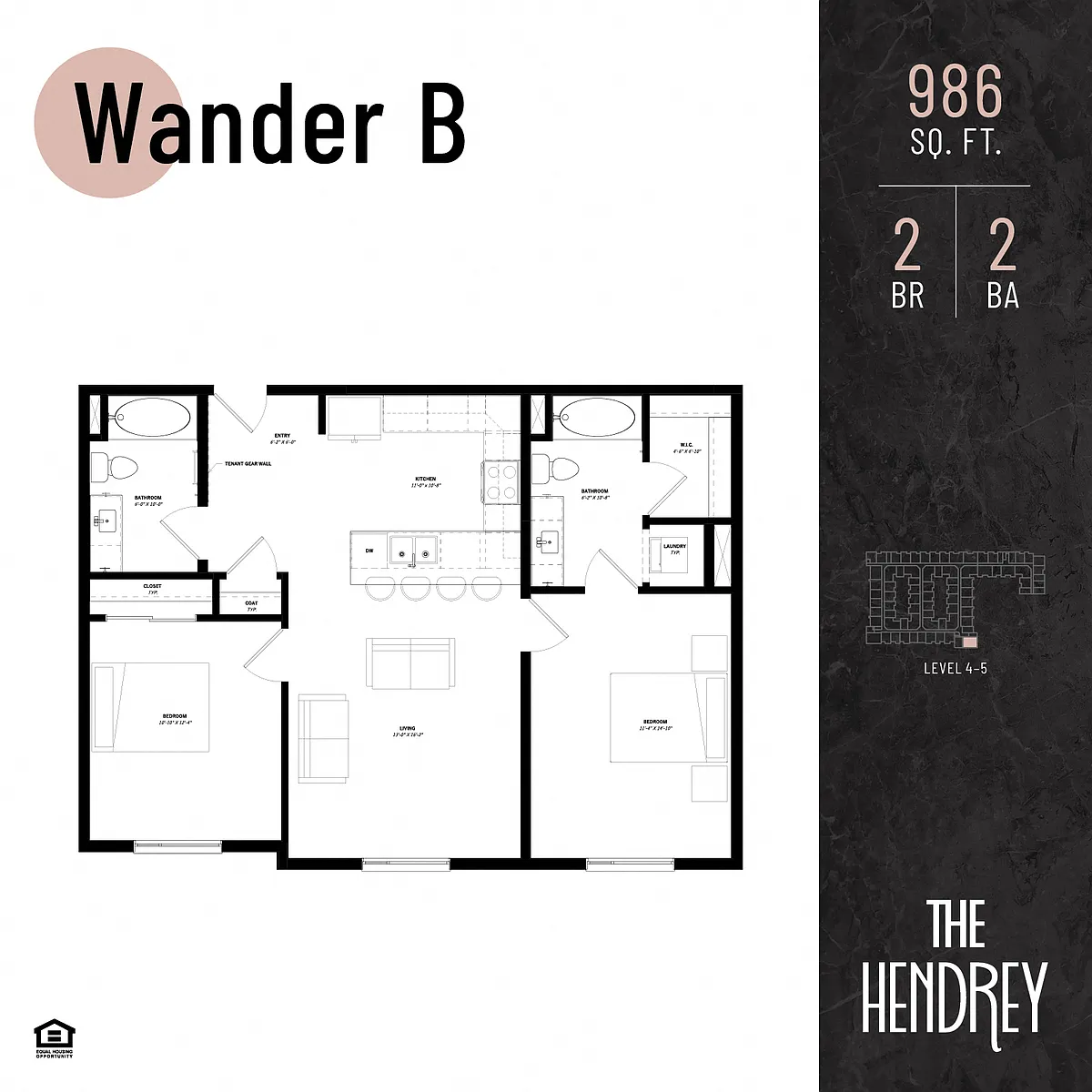 Floor plan Wander B