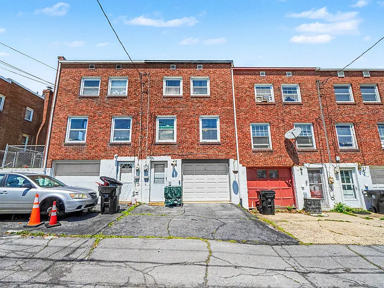 One-car garage, plus additional off-street parking in driveway.