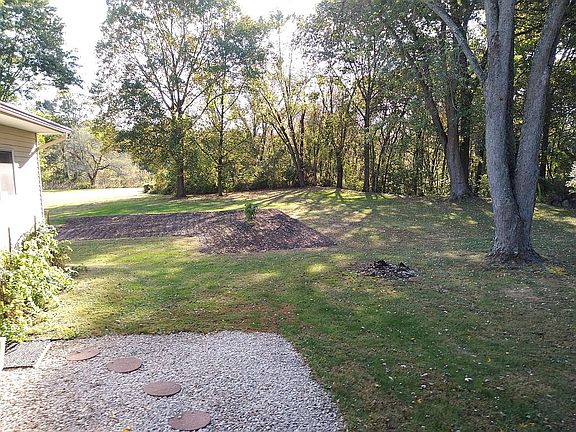 Garden and part of BBQ area